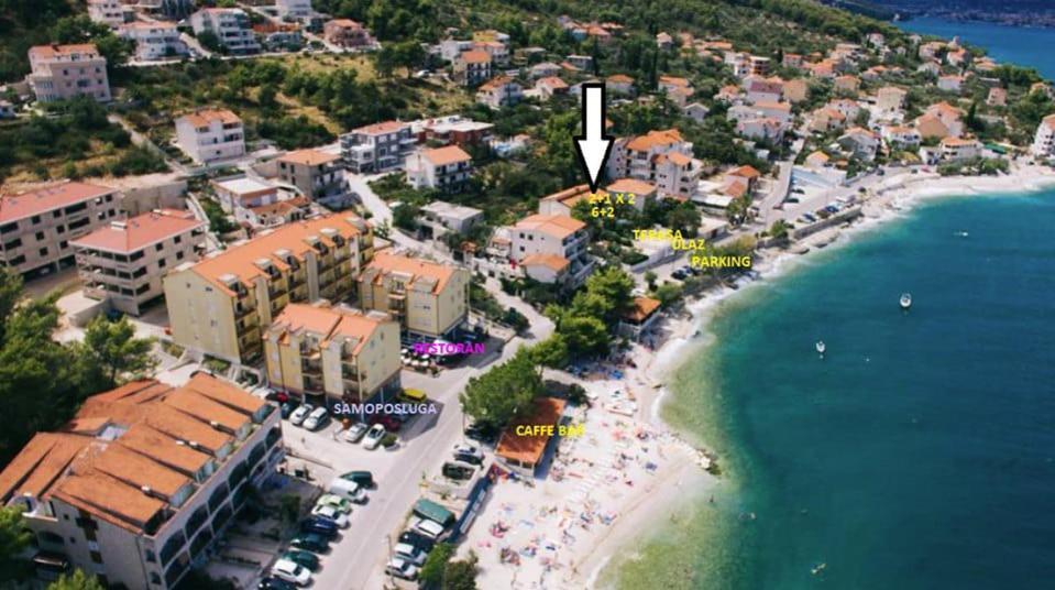 Villa Fjaba - By The Sea - With The Big Terraces & Great Sea View Trogir Exterior foto