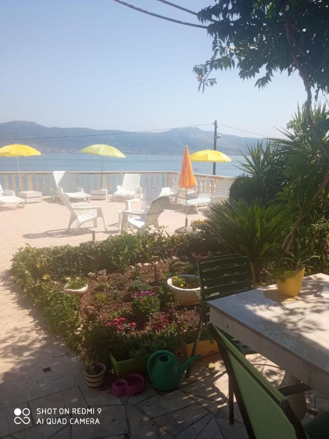 Villa Fjaba - By The Sea - With The Big Terraces & Great Sea View Trogir Exterior foto