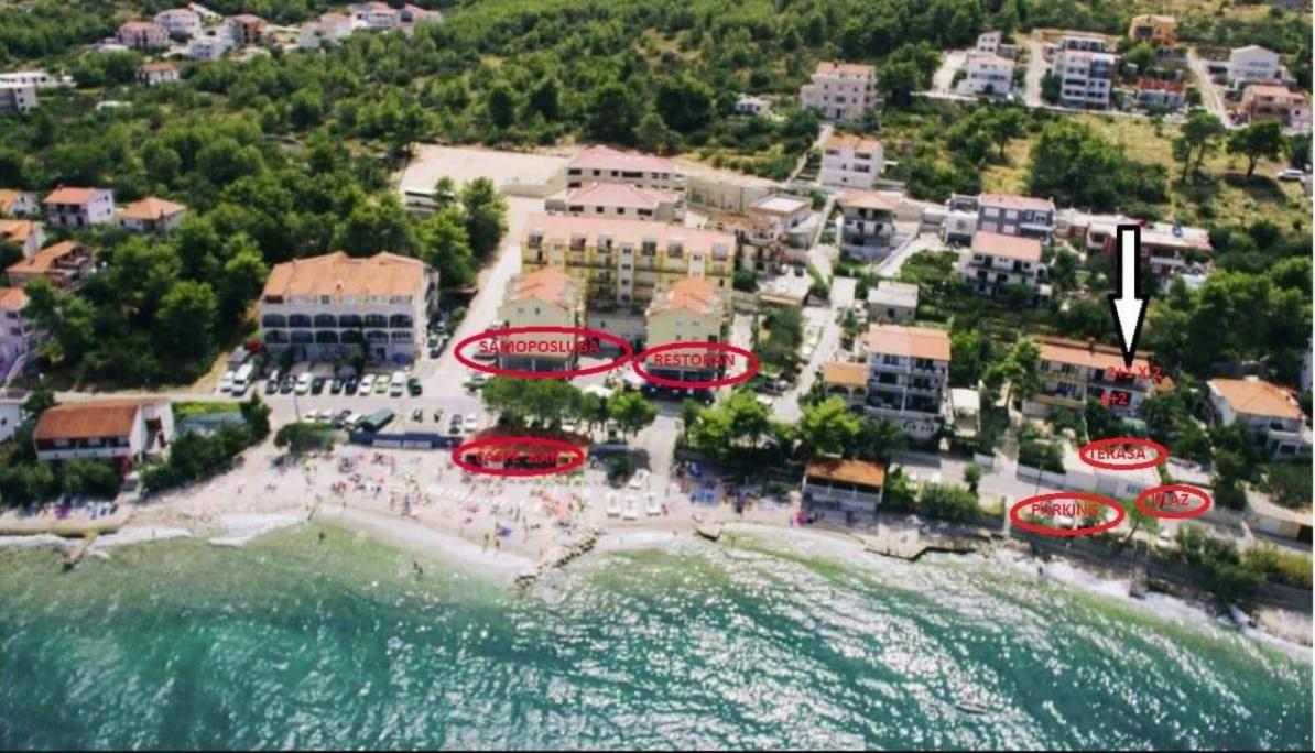 Villa Fjaba - By The Sea - With The Big Terraces & Great Sea View Trogir Exterior foto