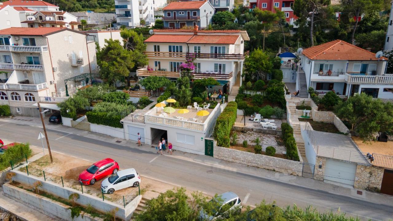 Villa Fjaba - By The Sea - With The Big Terraces & Great Sea View Trogir Exterior foto